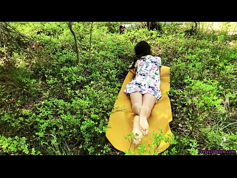 ❤️ टिंडर पर अजनबी मेरी बिल्ली को masturbates और जंगल में जुनून से fucks ❤️ गुदा अश्लील हम पर